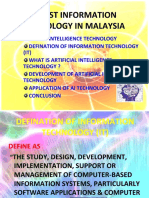 Latest Information Technology in Malaysia