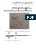 Hydraulics Sample Problem