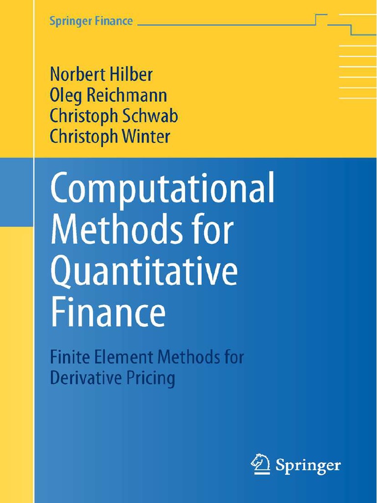 Computational Methods For Quantitative Finance 2013 | PDF | Stochastic ...