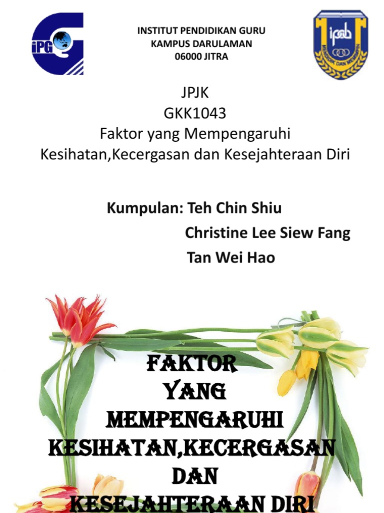 Faktor Mempengaruhi Kesihatan Dan Kecergasan Diri Autosaved Pdf