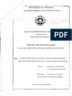 République Du Senegal - Université Cheik Anta Diop de Dakar (2003-2004) - Elaboration D'un Catalogue de Dimensionnement Des Chausses Souples Pour Le Zone Ouest Du Senegal
