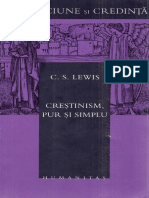 CS Lewis - Crestinism Pur Si Simplu PDF