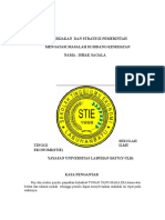 Makalah Kebijakan Pemerintah Dalam Bidang Kesehatan