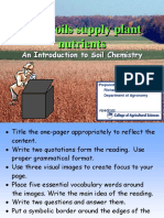 How Soils Supply Plant Nutrients: An Introduction To Soil Chemistry