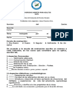 Ficha para Práctica Docente