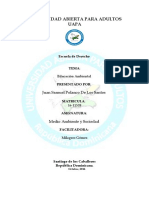 Medio Ambiente y Sociedad Samuel