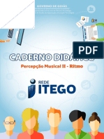 Caderno Didático Percepção Musical II - Ritmo