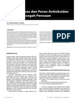 Ardhie Radikal Bebas Dan Peran Antioksidan Dalam Mencegah Penuaan