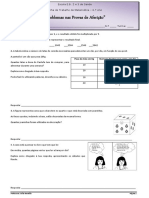 Problemas Nas Provas de Afericao