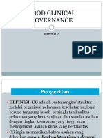 GOOD CLINICAL GOVERNANCE MEMASTIKAN ASUHAN YANG AMAN DAN BERKUALITAS