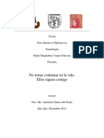 El Duelo y El Sentimiento de Culpa, Tesina PDF