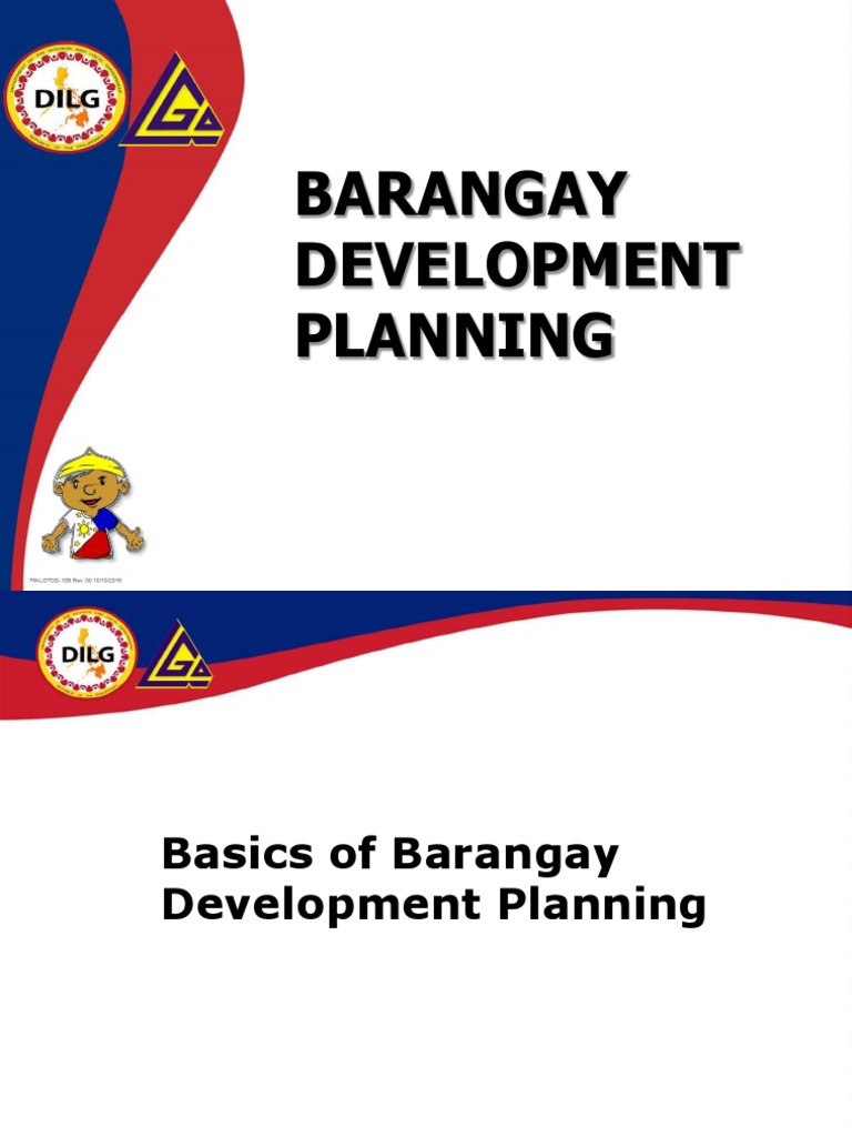 Barangay Development Planning Overview | PDF | Non Governmental ...