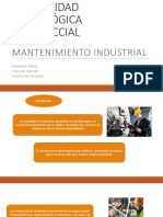 Evolución Del Mantenimiento Durante El Siglo Xx