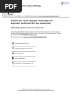 Autism and Music Therapy Intersubjective Approach and Music Therapy Assessment