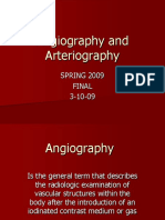 Angiography and Arteriography