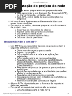 Documentação Do Projeto de Rede