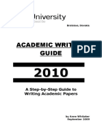 Academic Writing Guide