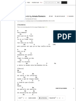 MIEDO CHORDS by Amaia Romero @