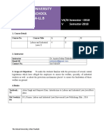 Labour and Industrial Laws II  Course Outlines Glocal Final 2018.doc