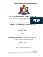 Analysis of The Contributionof Vat For Economic Development and Social Spending in Ethiopia