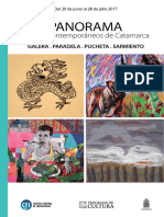 LIGHTOWLER María - Desplazamientos aéreos. Panorama. 4 artistas de Catamarca. CFI