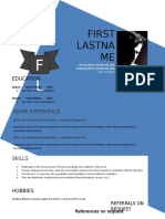 Design Resume Template Doc Format 883