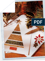 DIY Christmas Card Pattern Recycle Die Cut