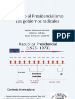 2.11 Retorno Del Presidencialismo