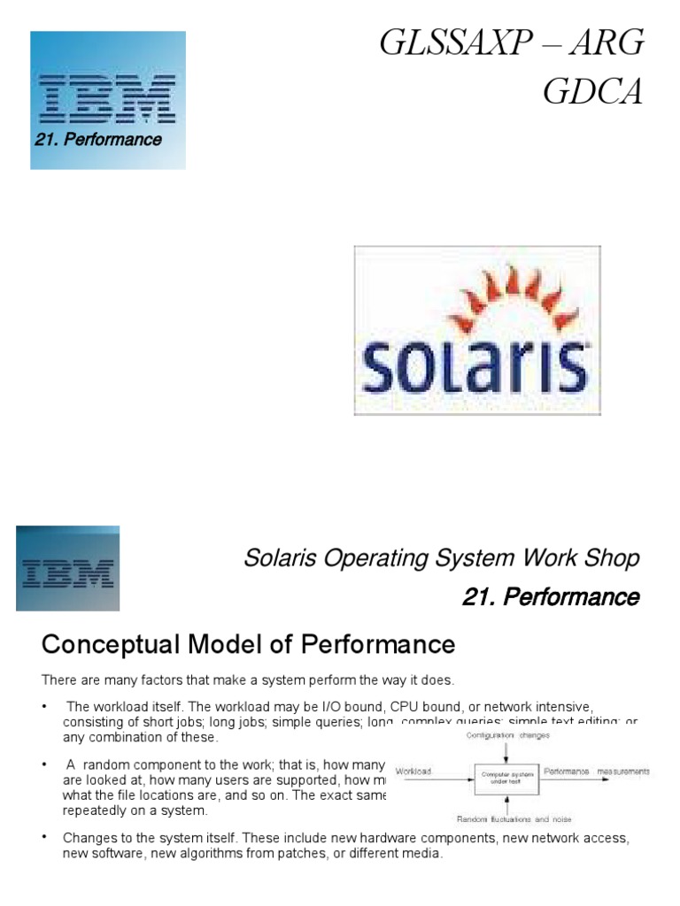 Solaris WorkShop R3 21 | PDF | Process (Computing) | Central Processing ...