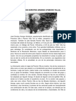 Biografía de Doroteo Arango (Pancho Villa)