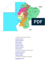 Mapa de Provincias Elesiásticas