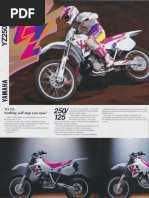 1993 YZ Range Brochure UK