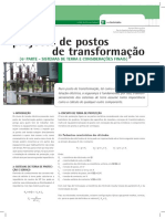 Projeto de sistemas de terra em postos de transformação