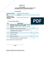 F - 23 - Lista de Eleuteria Fur Velasquez