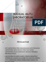 Manual Mutu Laboratorium