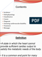 Incidence Pathophysiology Classification Causes Diagnosis Assessing Cardiovascular Disability Treatment Messages