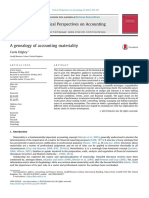 Genealogia de La Materialidad