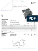 Cmt-1261-Smt Datasheet - Piezo Buzzer Transducer _ Cui Inc