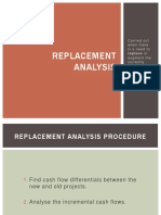 Replacement Analysis FINAL
