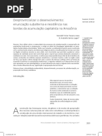 Desprovicializar o desenvolvimento