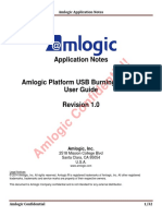 Amlogic Platform USB Burning Tool V2 User Guide V1.0