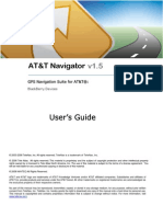 AT&T Navigator v1.5 User's Guide for BlackBerry Phones