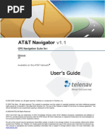 AT&T Navigator v1.1 User's Guide for the Motorola Z9