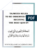 Tajweed Rules