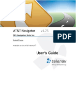 AT&T Navigator v1.75 User's Guide For Android