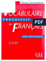Vocabulaire Progressif Du Francais Intermediaire PDF