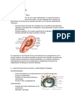 Funciones de la placenta y membranas fetales