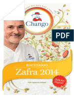 Recetario Chango Zafra 2014 PDF