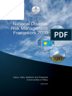 National Disaster Risk Management Framework 2010: Vision: Safe, Resilient and Prepared Communities in Palau