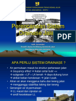 Presentasi Drainase Jalan - PPSX